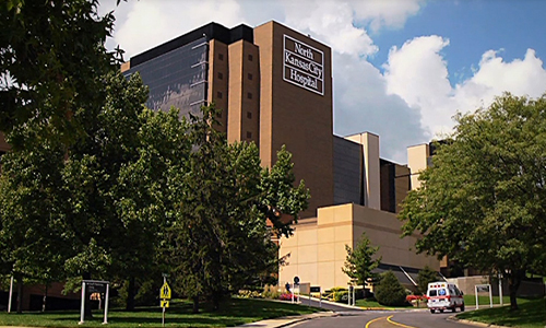 Street view of North Kansas City Hospital