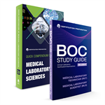 BOC Study Guide 7E & Quick Compendium of Medical Laboratory Sciences 2E Bundle